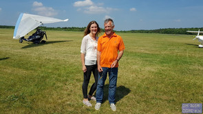 Team Anna & Herbert  3. Platz Klassen Trike u. Tragschrauber (1. Platz bei den Tragschrauber)