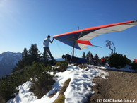 vor dem Start eine Liegeprobe