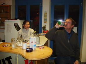 beim Genuß vom Pils…. ist der Lutz weniger aufgeregt