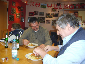 Hans und Franz schmeckt es jetzt sooo richtig