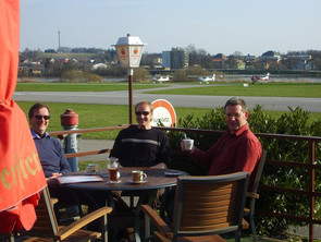 ...gab´s Kaffee, spendiert vom Robert...